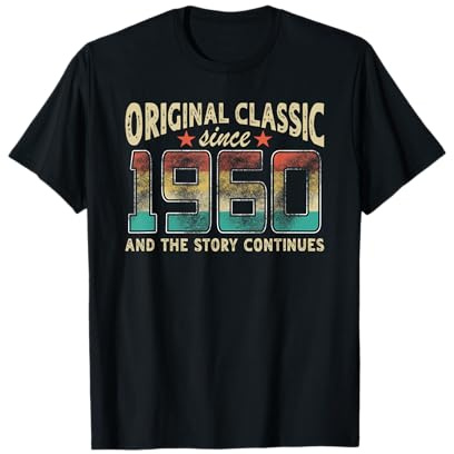 Originalklassiker Geboren 1960 und die Geschichte geht weiter Geburtstag T-Shirt
