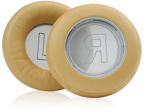 SINOWO Ersatz-Ohrpolster aus Lammfell für Bang & Olufsen Beoplay H9, H7 (nicht passend für H9 3. Generation, H9i) Kopfhörer, Schaffell-Ohrpolster mit Geräuschisolierung, Memory-Schaum (natürlich)