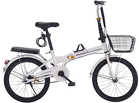 Fahrrad Faltrad, Carbon Stahl Mountainbike Falträder Rennrad Höhenverstellbares leicht faltbares Stadtfahrrad, für Erwachsene/Männer/Frauen C, 20 Zoll
