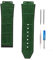 unilabo Leder-Uhrenarmband, kompatibel mit Hublot Big Bang, 19 mm x 25 mm x 22 mm, Ersatzarmband für Damen und Herren (grünes Band)