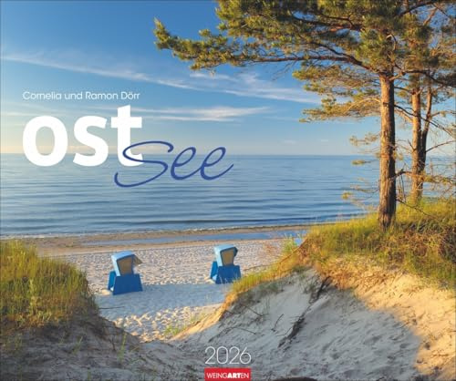 Ostsee - Kalender 2026 - Weingarten-Verlag - Fotokalender - Wandkalender mit wunderschönen Landschaften - 55 cm x 46 cm