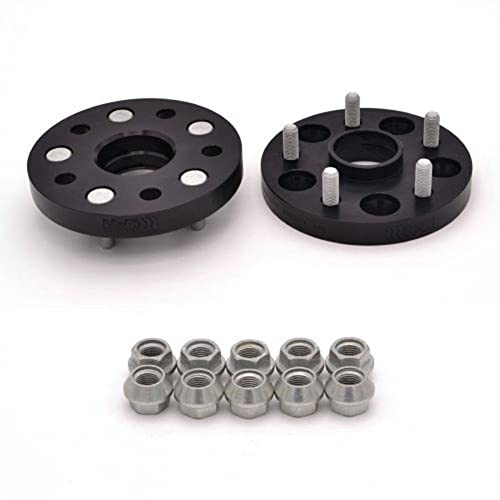 H&R DRM-System Spürverbreiterungsatz 100mm pro Achse - Lochkreis 5x120 - Mittenzentrierung 72,5mm - System M14x1,5 - kompatibel mit Landrover - Schwarz