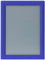 kaufdeinschild Blauer A3 Klapprahmen auf Gehrung Snap Frame 25mm Plakatrahmen Posterrahmen