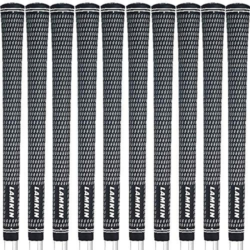 Lamkin CROSSLINE MENS STANDARD 58R GOLF GRIPS X 9 +FREE GRIP TAPE
