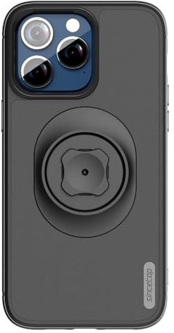 sincetop Stoßfeste Schutzhülle mit Schnellbefestigungsadapter für iPhone 11 (2019) – Befestigen Sie Ihr Handy schnell an jeder Fahrradhalterung/Auto-Handyhalterung/Armband/Gürtelclip