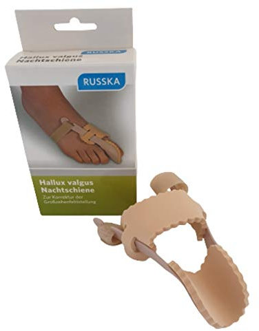 RUSSKA Hallux valgus Nachtschiene Zur Korrektur der Großzehenfehlstellung