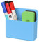 CASEBOT Magnetischer Marker Halter, Stifthalter Trocken Abwischbarer Marker-Halter für Whiteboard, Magnettafel Kühlschrank Spind sowie die metallische Oberflächen Marker Organizer Storage, Blau
