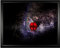arte-tuo Bilderrahmen Rubin | 60x120 cm | Schwarz matt | klares Kunstglas | Puzzle Diamond Painting Poster