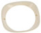 Scheinwerferring, Elfenbein - für Simson KR51 Schwalbe, SR4-2 Star, SR4-3 Sperber, SR4-4 Habicht - MZ ES125, ES150 - IWL TR150 Troll