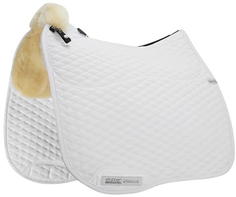 Stübben Streamline Lammfellschabracke Dressur - grau - M