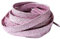 BupiMufi Cordones planos de 9-10 mm de ancho con purpurina [ de material mejorado] resistentes a la rotura metálicos brillantes cordones de zapatos con diseño Bling, Rosa., 120