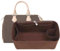 Lckaey 1083Coffee Einsatz für Handtaschen Speedy 25, Organizer-Einsatz, für Monogramm-Tasche, Handtaschen-Schutzeinsatz​, kaffeebraun, Größe M