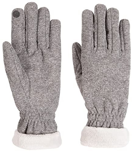 Trespass Womens Gloves with Conductive Finger Thumb Viola