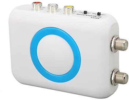 SYH&AQYE Modulatore RF HDMI, Modulatore Convertitore RCA a RF, per TV ABS HD Modulatore Supporto Pal Formato Ntsc Uscita Modulatore da RCA a RF per la Sostituzione della TV