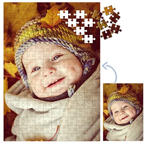 DPDP Foto-Puzzle 35-1000 Teile/inkl - Fotopuzzle selbst gestalten, Puzzle Machen Sie Ihr eigenes Puzzle, individuelles Puzzle für Erwachsene und Kinder, Familie, Hochzeit, Abschlussfeier, Geschenk