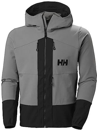 Helly-Hansen Odin BC Herren-Softshell-Jacke, 876 Concrete, Größe S
