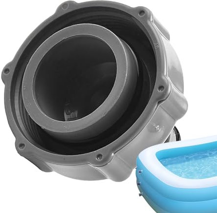 Shurzzesj Adaptateur de Tuyau de vidange de Piscine, raccords de Tuyau de Piscine - Raccords de Tuyau de vidange de Remplacement pour Piscine | Adaptateur de connecteur de Piscine pour piscines Hors