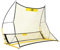 Sandora Rebound Fußballtor 183 x 143 x 100 cm gelb schwarz