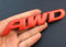 Auto Plakette für Mercedes-Benz A 45 AMG,Auto Emblem Aufkleber Kühlergrill Emblem Auto Sticker Body Logo Motorhaube Heckkoffer Abzeichen Heckklappen Logo Auto Dekoration,Large-Red
