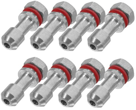 CIYODO 8pcs Aluminum Pressure Cooker Vent Tube Install Vent Pipe for Pressure Cooker Replacement Relief Valve for Wmf Parts