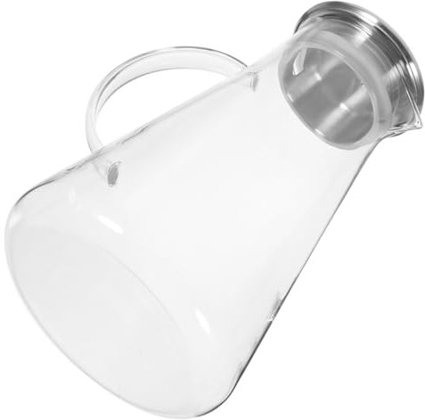 WATIIFUFU Bollitore Temperato Per Fredda Design Trasparente e Per Casa e Ufficio Per Tè e Bevande Rinfrescanti