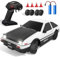 AYIQUTY RC Drift Car, 1:24 Mini 4WD Remote Control Drift Cars with Semi Proportional Throttle and LED Light, 25KM/H RC Racing, Boys Toy Gifts Age 6 7 8 9 10+