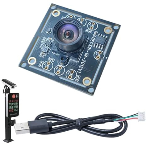 Generisch USB Camera Module, 1 Megapixel Camera Board with Ov9732 Sensor, 1280x720p HD Webcam Module, Wide-Angle Lens for Computer Vision, Compact for Face Recognition, and Embedded Systems
