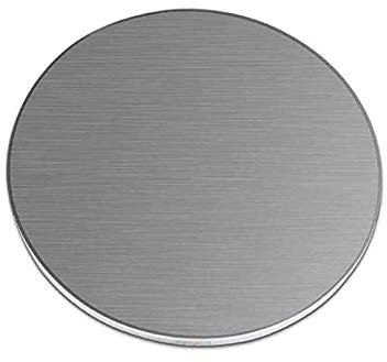 Chapa redonda de acero inoxidable 304 de 2 mm de espesor y 150-500 mm de diámetro, ideal for estampación de metales en la industria y la artesanía.(Diameter 250mm)