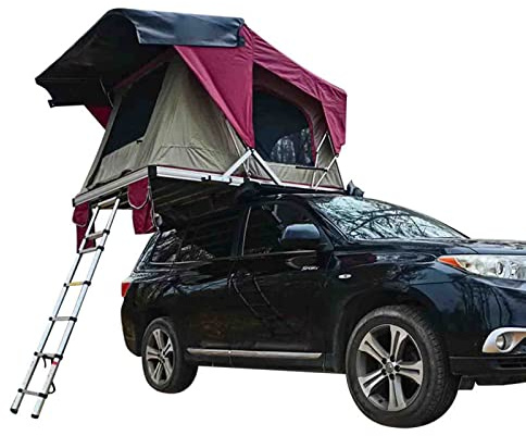Tienda de campaña automática hidráulica plegable para el techo del coche, equipo esencial para acampar al aire libre para viajes autónomos