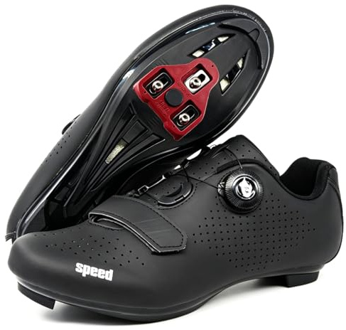 TvzsiY Fahrradschuhe Herren Damen Rennrad Schuhe Kompatibel mit SPD SPD-SL Look Delta/Keo, Radschuhe für Rennrad, Peloton Bike & Indoor Cycling