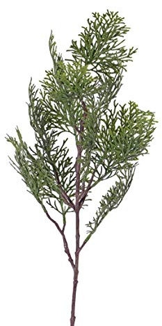 artplants.de Ramo di cipresso Artificiale FROWIN, Verde, 60cm - Cipresso Finto - Pianta Finta
