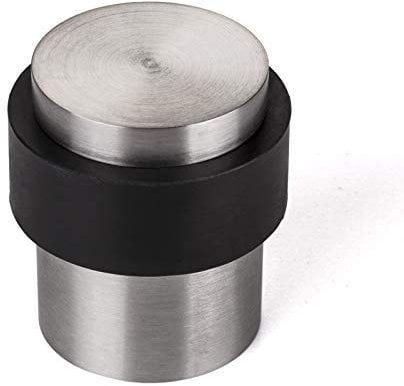 10 x SO-TECH® Bodentürstopper THOR Höhe 40 mm echt Edelstahl massiv Türstopper für Bodenmontage