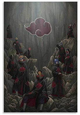 AISHNI Akatsuki Wandbild, Motiv: Telefon, Poster, Wandkunst, modernes Familienschlafzimmer, 40 x 60 cm
