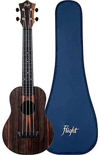 Flight, Amara (TUC-55) Reise-Konzert-Ukulele, 4-saitig,