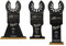 Milwaukee 49-10-9005 3-Piece OPEN-LOK Multi-Material Cutting Multi-Tool Blades - Variety Pack