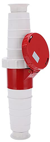 Connecteur D'alimentation Industriel 3 Phases 5 Fils 5Pin IP67 Prise Industrielle étanche 63A 380-415V 3P + E + N Prise Industrielle