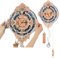 ROKR Horloge Puzzle 3D en Bois Romantic Notes Horloge Murale,Maquettes et Modélisme Adulte,Décoration de la Maison Cadeau Homme Femmes(LC701)