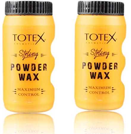 Totex Hair Styling Texturizing Powder Wax - Volumizing Thickening Dust Powder Flexible Hold Matte Look Maximum Control for Men & Woman 20 gr (Pack Of 2)