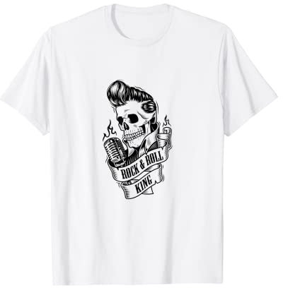 Rock n Roll t shirt, Pomade Rockabilly Frisur Motiv Geschenk T-Shirt