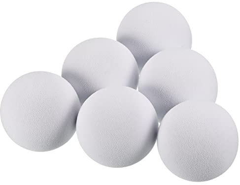 PATIKIL Golfbälle Schaumstoff 20Pack Eva Schwamm 42mm Übungsgolfbälle Golf Schaumstoff Bälle für Innentraining, Weiß