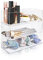 TIE-DailyNec Kosmetik Organizer Set Make Up Organizer aus Acryl Schubladen Ordnungssystem mit 7 Fächern Stapelbarer Schminktisch Organizer Aufbewahrungsboxen für Nagellacke, Accessoires, Schmuck