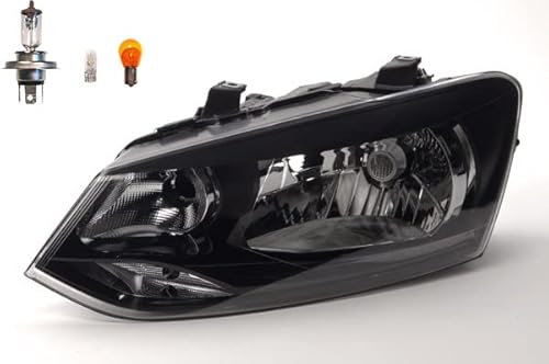 Johns, Scheinwerfer passend für VW Polo 09 6R 06/09-03/14 links + Leuchtmittel