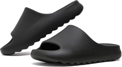 Foinledr Claquette Hommes Claquettes Femme Ete Plage Sandales Homme Pantoufles Femme Confortable Piscine Slide Unisex Foam Slides