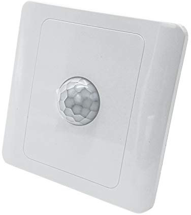 Datian Interrupteur de Capteur de Mouvement Infrarouge PIR 220V ContrôLe Automatique Interrupteur D'éClairage de Lampe LED DéTecteur D'Induction de Corps Intelligent