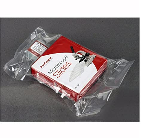 JUIYU Microscope Accessories Kit 72 Pre-Cleaned Blank Plate Microscope Slides, 12 Single Depression Concave Slides 100 Coverslips Microscope Slides