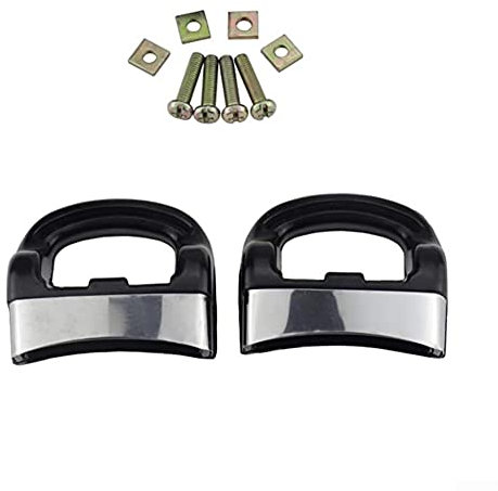 HpLive Lot de 2 poignées latérales de rechange pour cuiseur vapeur, marmites, casseroles, ustensiles de cuisine