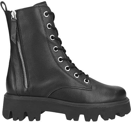 Paul Green Boots 8046-004, Glattleder, Schwarz, Damen EU 6/39
