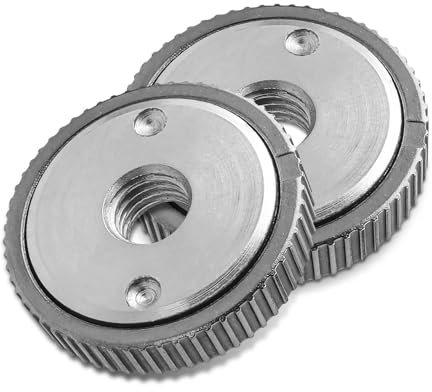 M14 Schnellspannmutter Flex Spannmutter 2stück chnellspannmutter in Industrie-Qualität Angle Grinder Flange Nut für Winkelschleifer von Dewalt, AEG, Metabo, Hitachi, Makita etc.