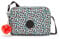 Kipling ABANU M Mittelgroße Umhängetasche, Abstract Print (Weiß)
