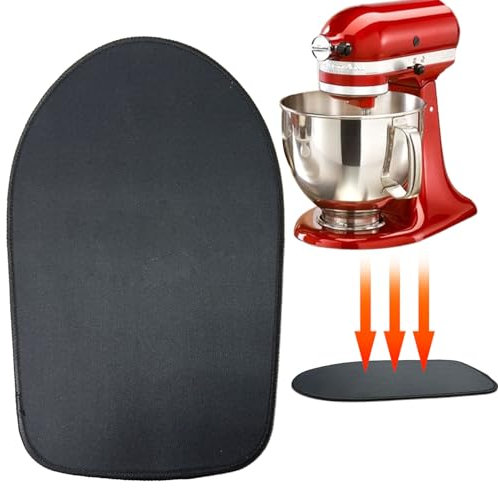 Tapis coulissant pour KitchenAid Robot Pâtissier, Tapis de Mixeurs, Kitchenaid Accessoires, Tapis Coulissant pour Appareil Cuisine, pour Mixeur,Auxiliaire 4.5-5 Qt Tour Mélangeur Pièces Accessoires